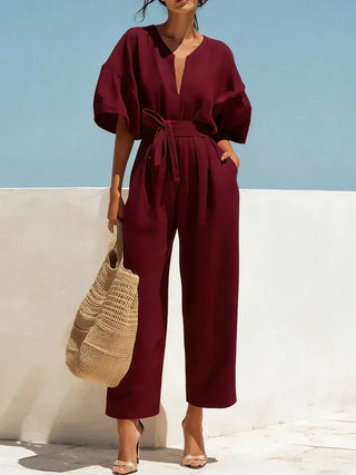 Emina Summer Linen Jumpsuit