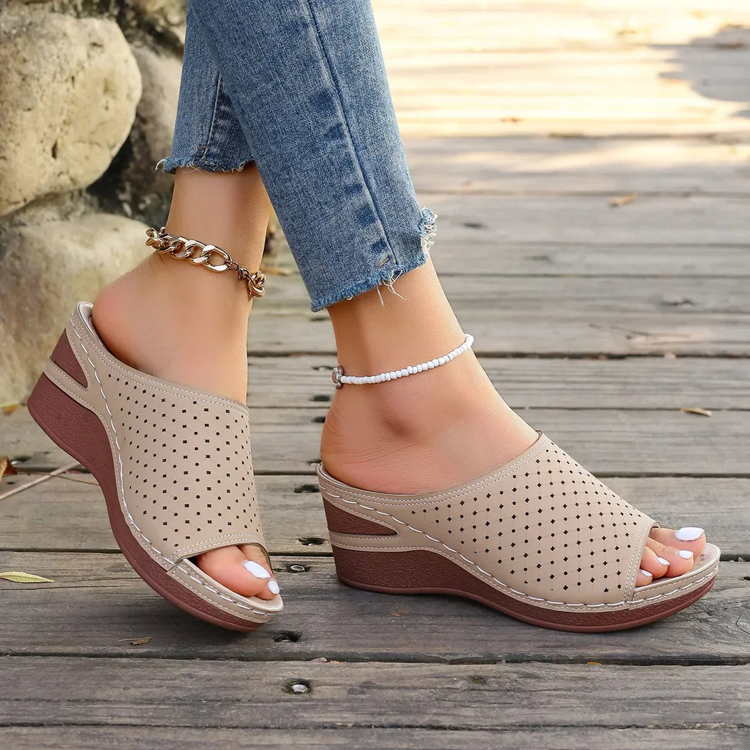 Clara Comfortable Slip-On Sandals