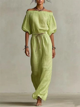 Dorothy Off-Shoulder Maxi Dress