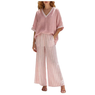 Marissa Gestreiftes Zweiteiliges Outfit