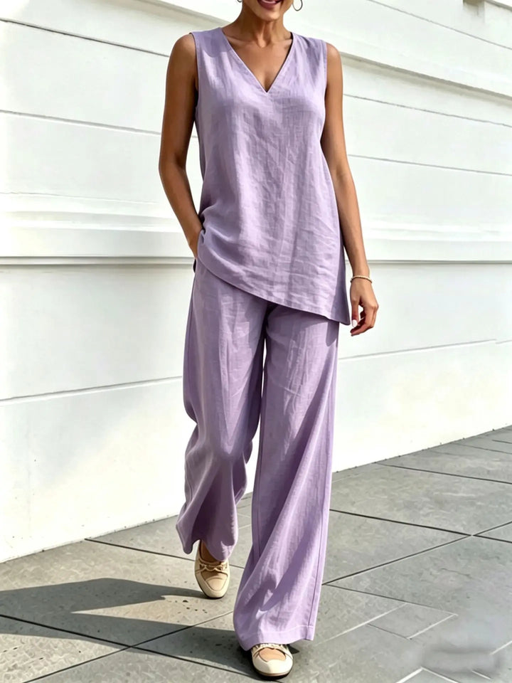 Alvira Relaxed Fit Two-Piece Set