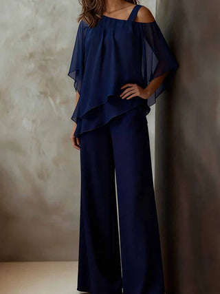 Skylar Breezy Wide-Leg Pants Ensemble