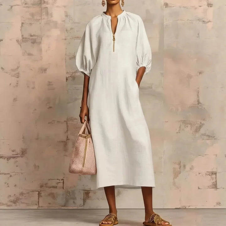 Darlene Puff Sleeve Dress