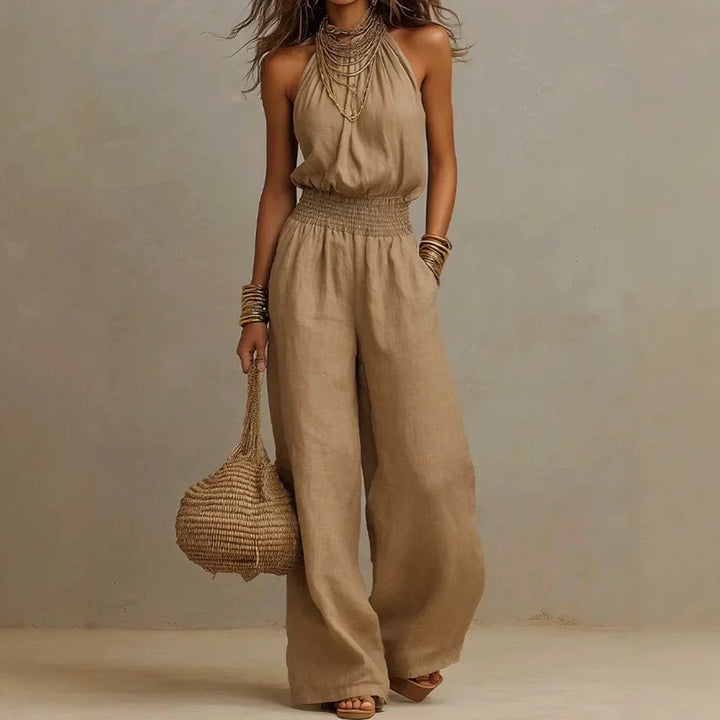 Bianca Weitbeiniger Fließender Jumpsuit