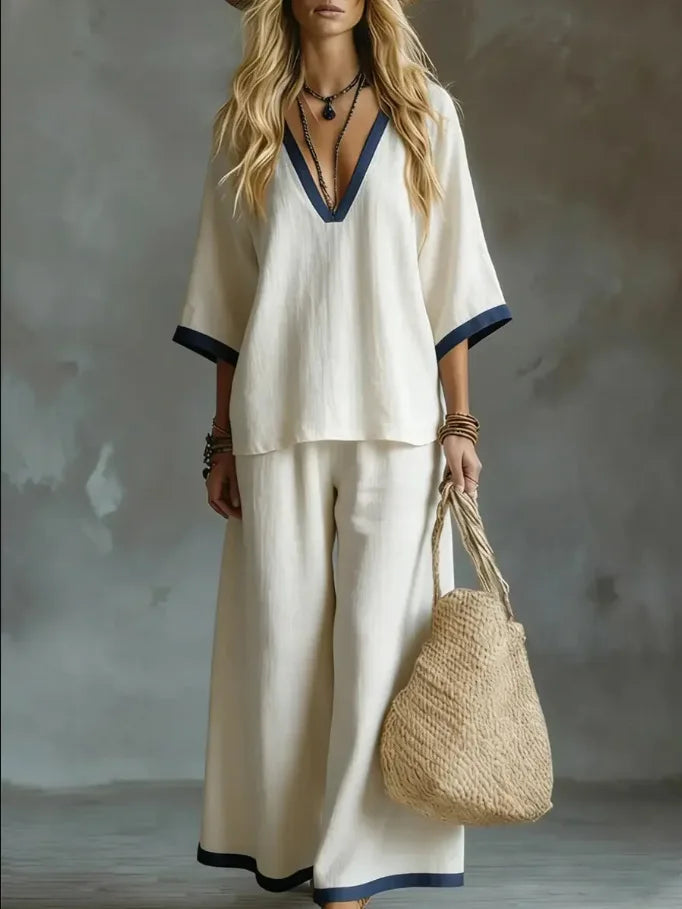 Lana Lockeres Zweiteiliges Set