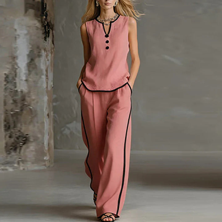 Lucy Ärmelloses Zweiteiliges Outfit