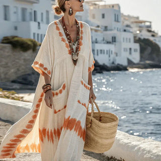 Gracia Breezy V-Neck Maxi Summer Dress