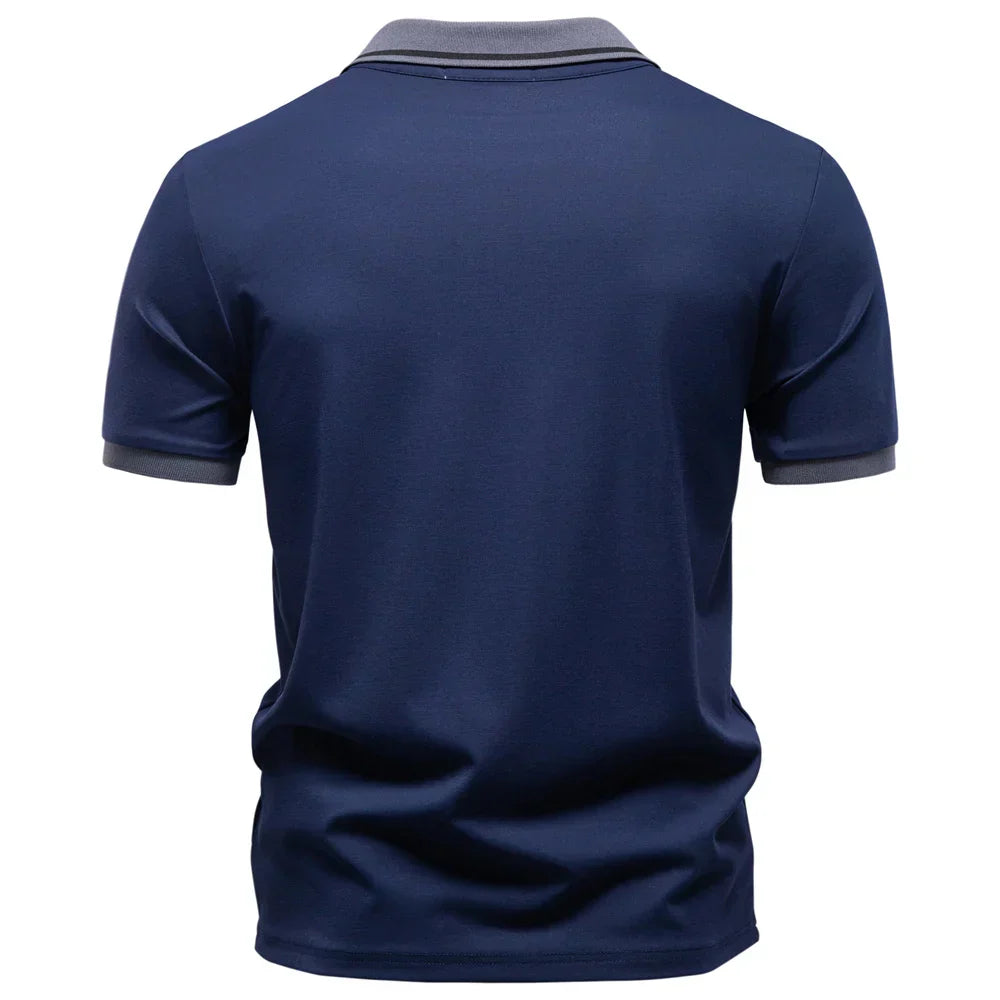 Grayson Kurzarm Polo-Shirt