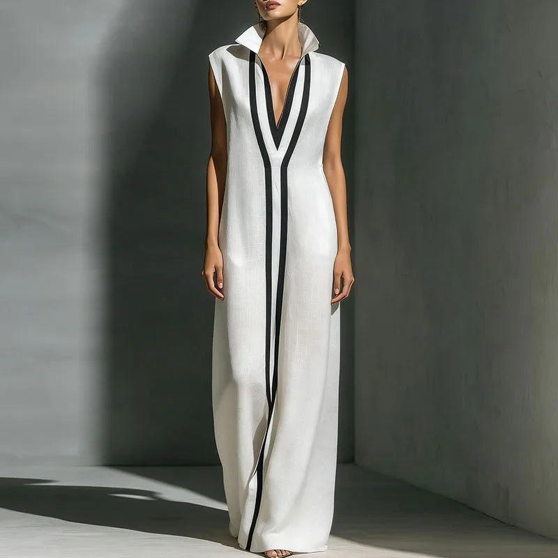 Dorothy Elegantes Ärmelloses Maxikleid