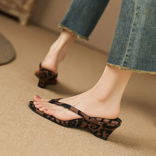 Elana Comfortable Wedge Flip-Flops