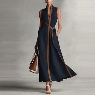 Bethany Elegantes A-Linien Maxikleid