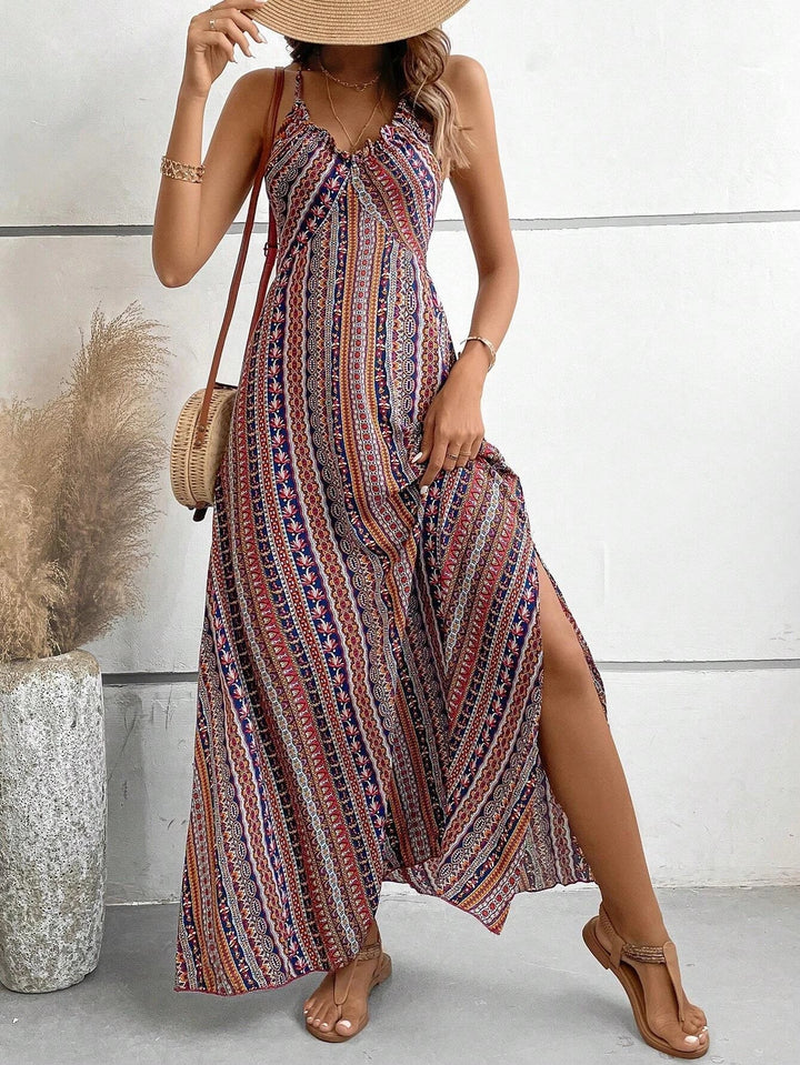 Julia Entspanntes Maxi-Kleid für den Urlaub