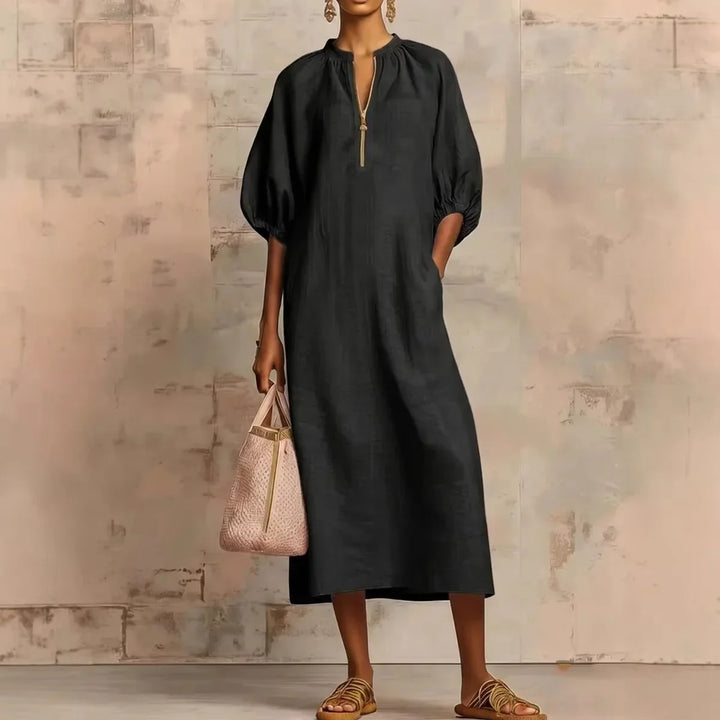 Darlene Puff Sleeve Dress