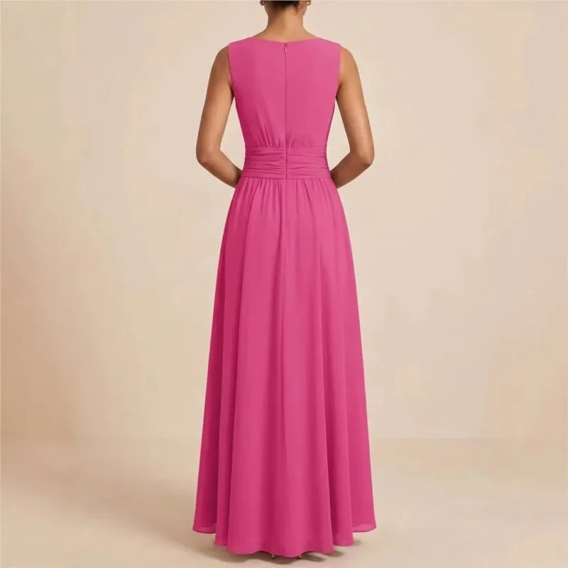 Elenora Ärmelloses Maxi-Kleid