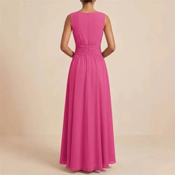 Elenora Ärmelloses Maxi-Kleid
