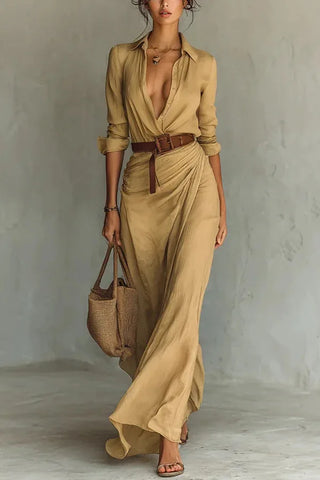 Anderson Maxi Wrap Dress
