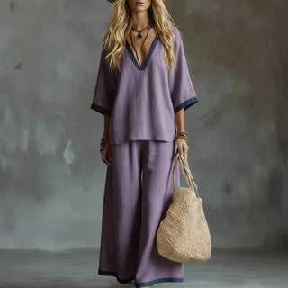 Lana Lockeres Zweiteiliges Set
