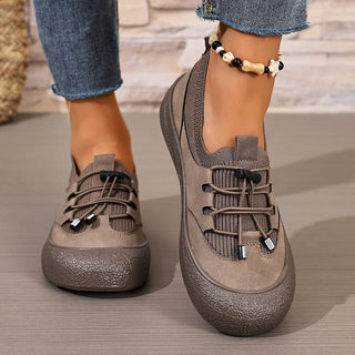 Joelle Elastische Slip-On Schnürschuhe