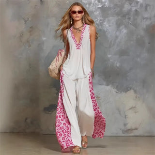Riona Wide-Leg Lounge Set