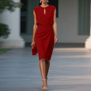 Elegantes Kleid von Marsha Raffung