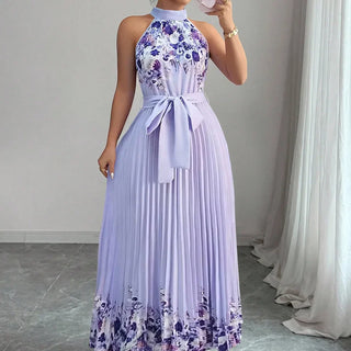 Eveloria Pleated Maxi Dress