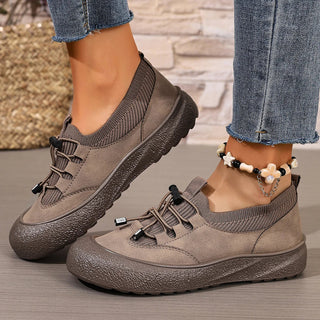 Joelle Elastische Slip-On Schnürschuhe