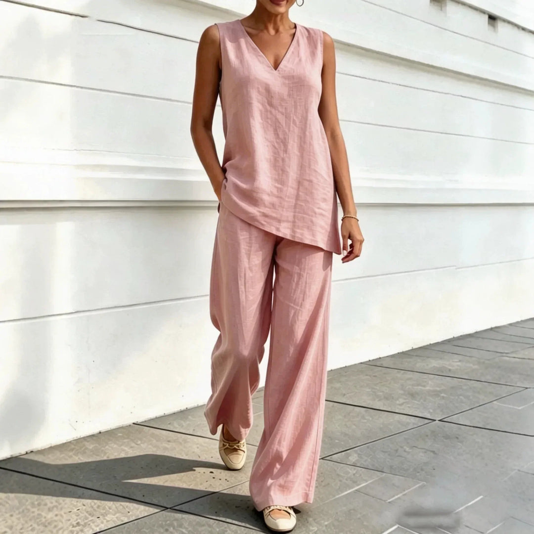 Alvira Relaxed Fit Two-Piece Set