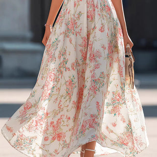 Fiona Elegantes Fließendes Maxikleid mit Trägern