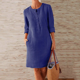 Camille Langarm Kurzkleid