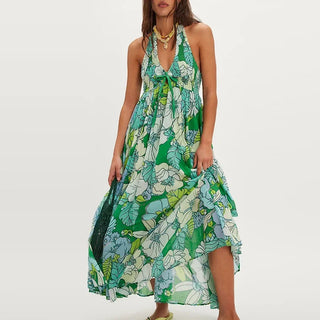 Yasmine Floral Cutout Maxi Dress