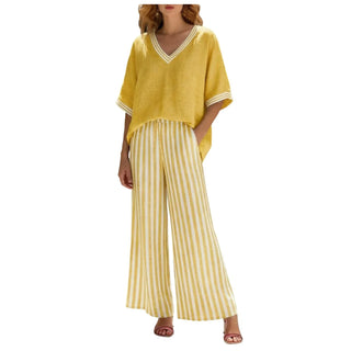 Marissa Gestreiftes Zweiteiliges Outfit
