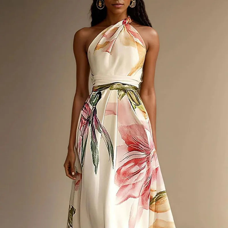 Aveera Floral Maxi Dress for Wedding Guests