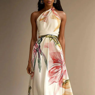 Aveera Floral Maxi Dress for Wedding Guests
