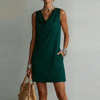 Tessa Leichtes Mini Kleid mit Taschen