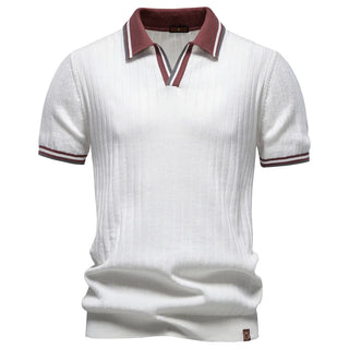 Hudson Strick-Polo-Shirt