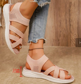 Lucia | Ultra Flex Stricksandalen
