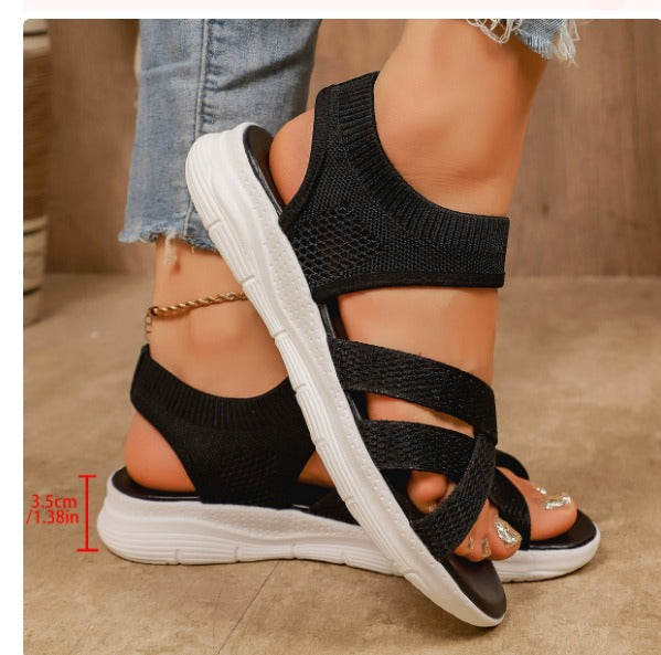 Lucia | Ultra Flex Stricksandalen