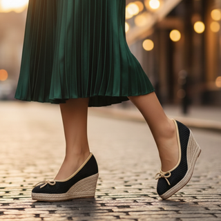 Taylor Slip-On Wedge Espadrille Flats