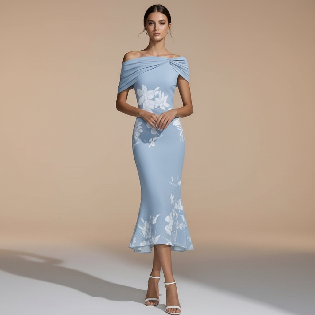 Vanessa Elegantes Midikleid