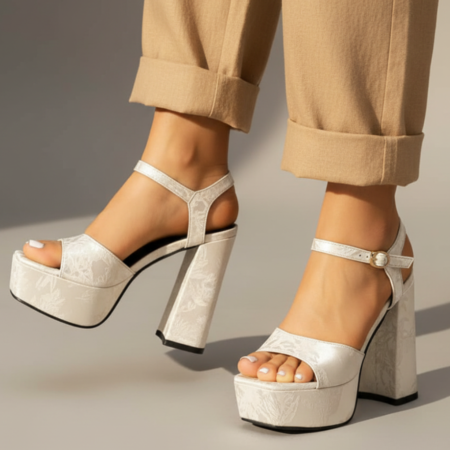 Quinn Quadrat Zehentrenner Sandalen