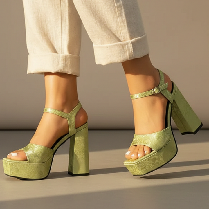 Quinn Quadrat Zehentrenner Sandalen