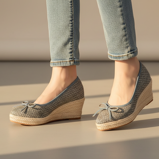 Taylor Slip-On Wedge Espadrille Flats