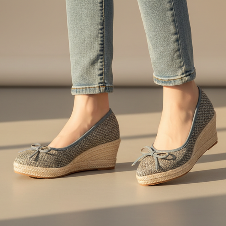 Taylor Slip-On Wedge Espadrille Flats