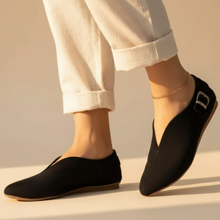 Katherine Spitz zulaufende Ballerinas" could be rewritten as "Katherine Pointed Toe Ballerinas.
