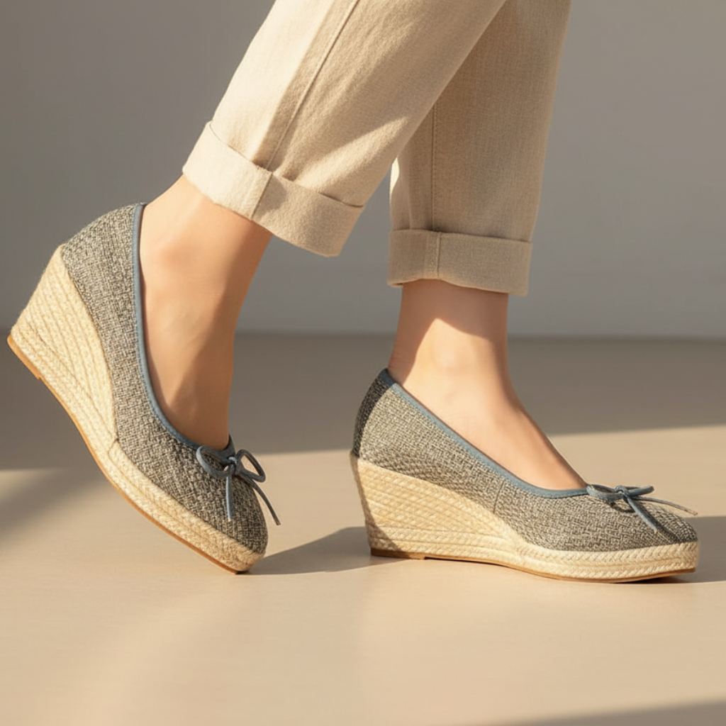 Taylor Slip-On Wedge Espadrille Flats