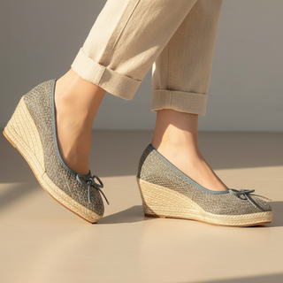 Taylor Slip-On Wedge Espadrille Flats