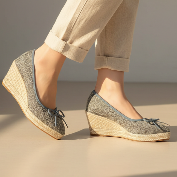 Taylor Slip-On Wedge Espadrille Flats