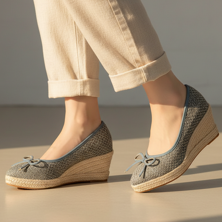 Taylor Slip-On Wedge Espadrille Flats