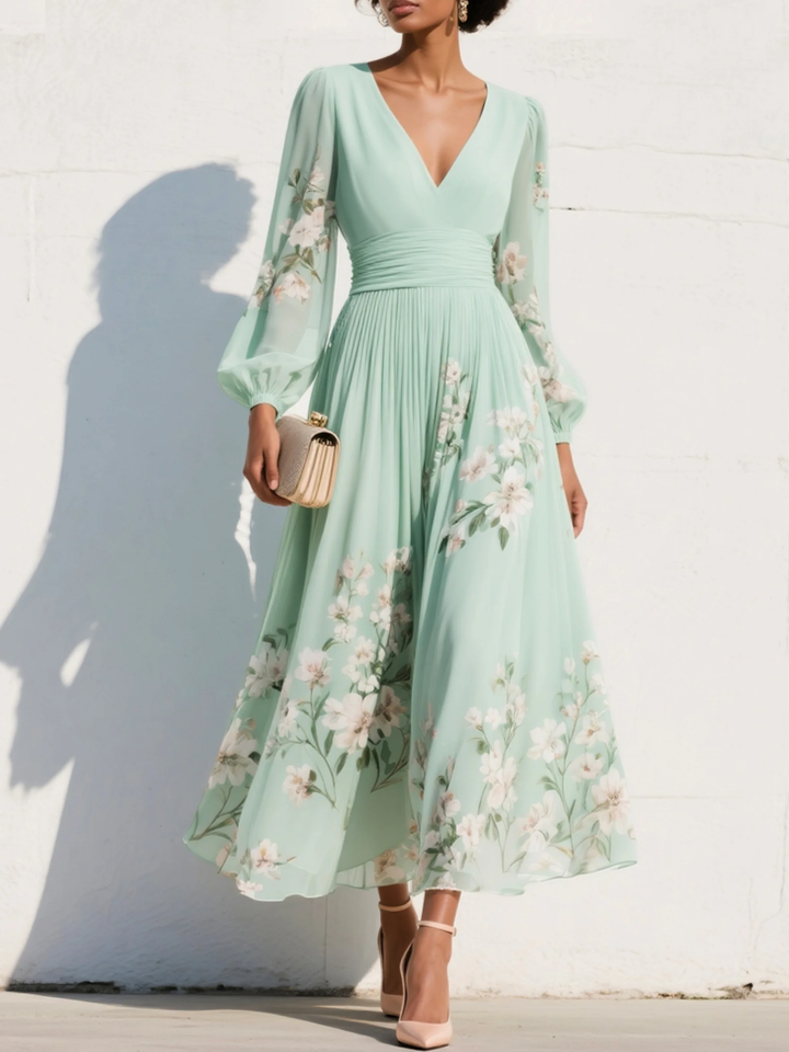 Odelia™ Floral Midi Kleid
