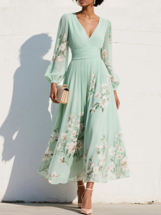 VENIRA | Blumige Midi